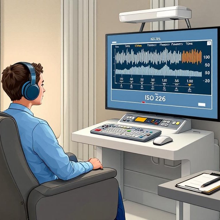 Mach einen Hörtest mit den ISO 226 Frequenzen